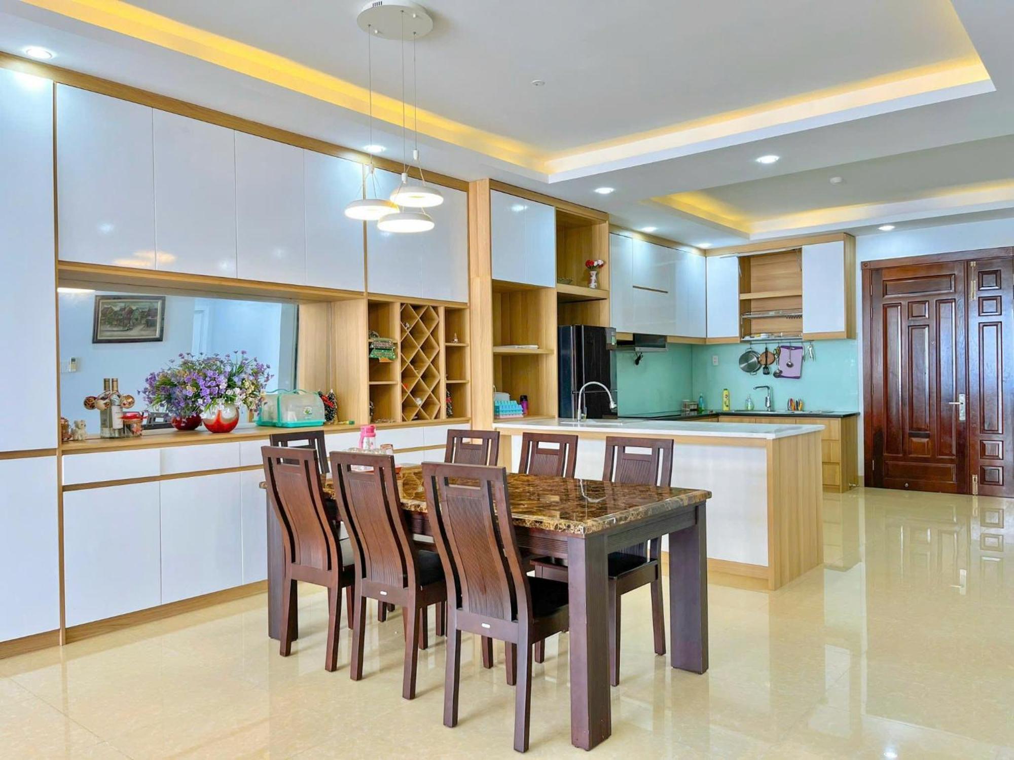 130 négyzetméteres, 3 hálószobás Apartman 3 fürdőszobával Phuong 2 területén Vung Tau Kültér fotó